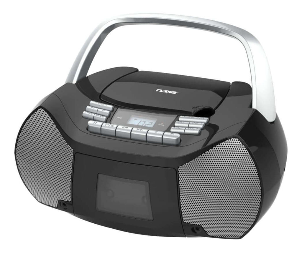 Naxa Portable CD/Cassette Boombox